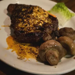 Blackened Blue Ribeye