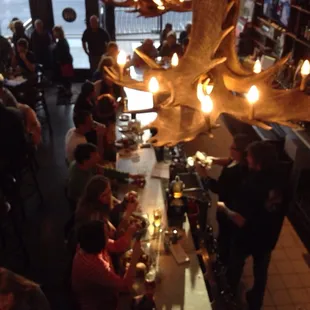 View from the balcony.