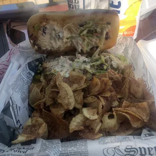 Chicken Bahn Mi Sandwich