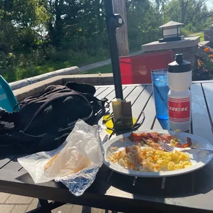 Beautiful spot to have breakfast.