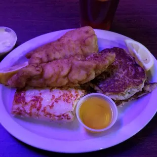 Rusty Nail Friday Fish Fry with Potato Pancakes