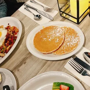 Fiesta Skillet comes with pancake, toast, or biscuit