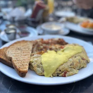 Dungeness Crab Meat Omelette