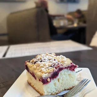 Berry coffee cake