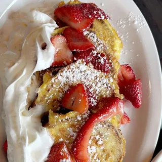 Fresh Strawberries French Toast