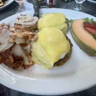 Sausage Patty Benedict