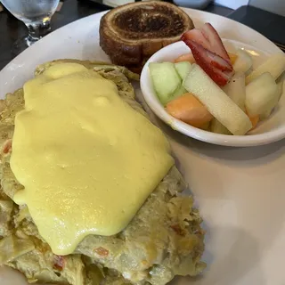 Dungeness Crab Meat Omelette