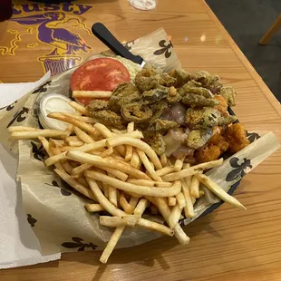 Firecracker specialty sandwich
