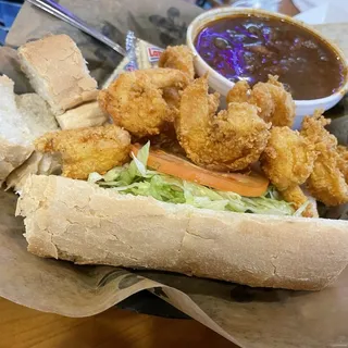 Fried Shrimp Poboy