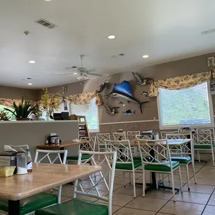 Interior with that Key West-ey type vibe.