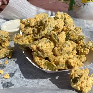 Fried jalapeños!