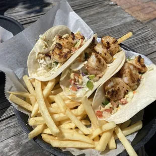 Shrimp tacos