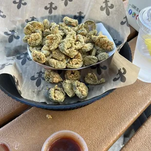 Fried Jalapenos.