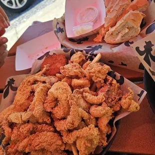 Seafood platter
