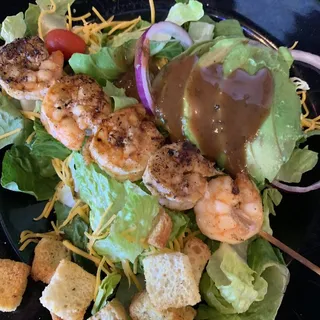 Grilled Shrimp & Avocado Salad