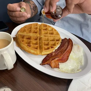 Belgian Waffle Combo