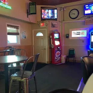 the interior of a restaurant