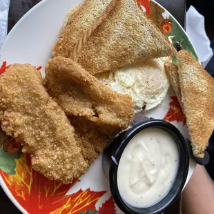 Breakfast chicken fried steak