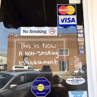 YES THAT's Right!  Rusty Skillet is now SMOKE FREE