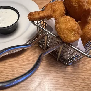 Jalapeño shrimp, poppers