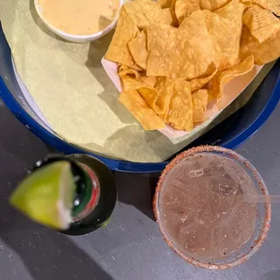 Chips and queso