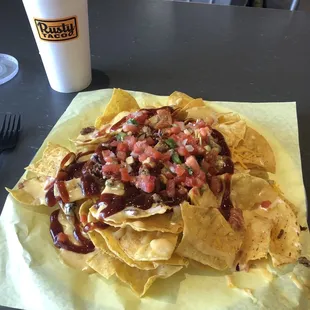 Brisket nachos