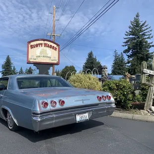 Took the 65 for test drive, from Tacoma, to eat at Rusty Wagon.