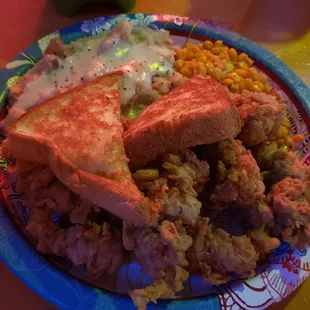 Chicken fried steak fingers plate. Freshly made...