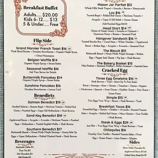 Breakfast Menu (Nov 2022)