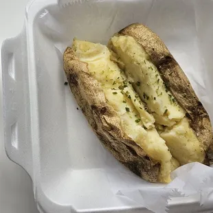 They have baked potatoes!!