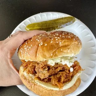 BBQ sandwich