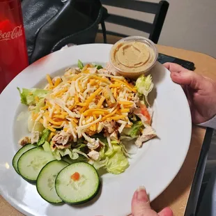 Pretty salad
