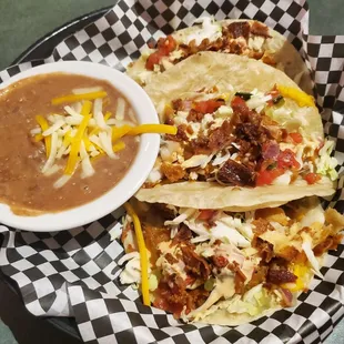 3 crispy fish tacos