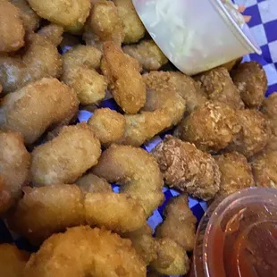 Popcorn shrimp