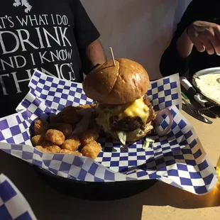 Blue Cheese Burger