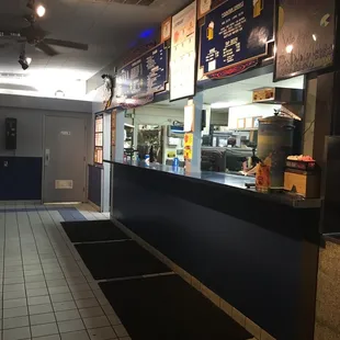 Front ordering counter