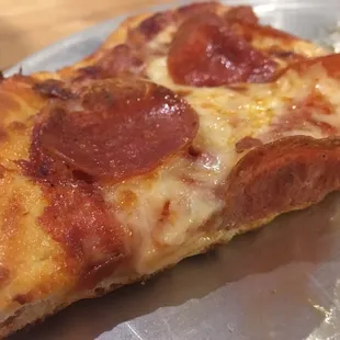 Classic pepperoni pizza