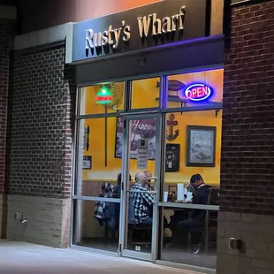 Store front.