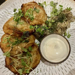 Some kind if pancake.  Very good