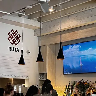 Bar area