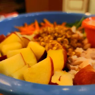 Apple spinach salad..so good