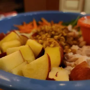 Apple spinach salad..so good