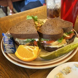 Garlic Chicken Sandwich