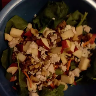 Apple Spinach Salad