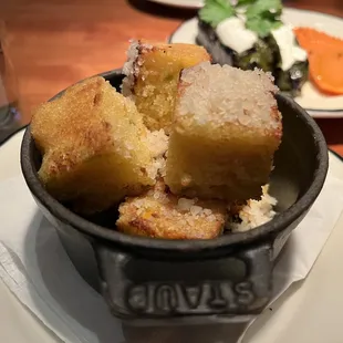 Corn bread bites