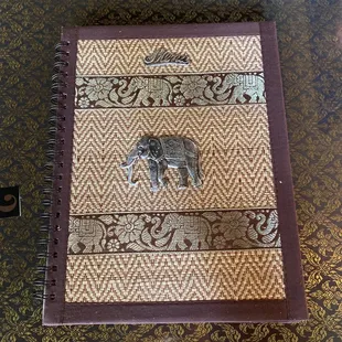 an elephant on the cover of a book