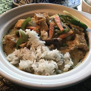 Green Curry Shrimp