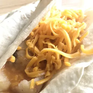 Papa Ranchero w/ Cheese