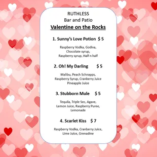 VALENTINE ON THE ROCKS