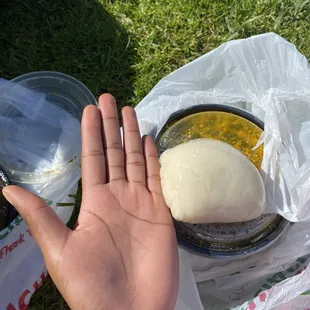 Egusi Soup and Pounded Yam